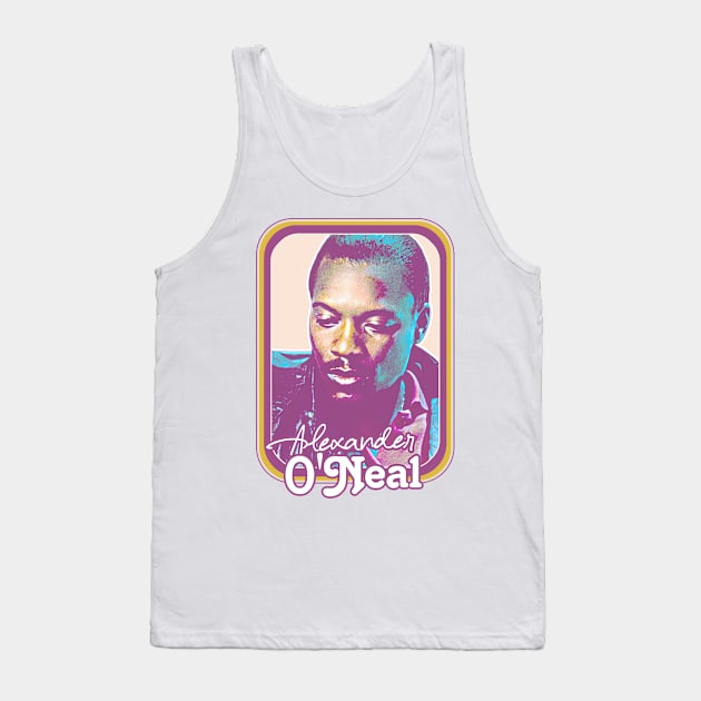 Alexander O'Neal /// 80s Retro Fan Design Tank Top by DankFutura